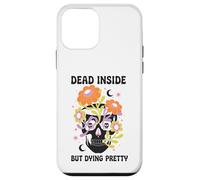 Dead Inside But Dying Pretty Halloween Boho Carcasa para iPhone 12 Mini
