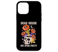 Dead Inside But Dying Pretty Halloween Boho Carcasa para iPhone 12 Mini