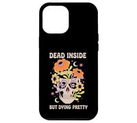 Dead Inside But Dying Pretty Halloween Boho Carcasa para iPhone 12 Pro MAX
