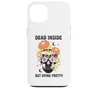 Dead Inside But Dying Pretty Halloween Boho Carcasa para iPhone 13