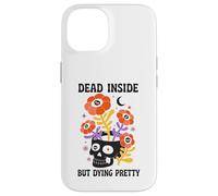 Dead Inside But Dying Pretty Halloween Boho Carcasa para iPhone 14