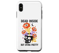 Dead Inside But Dying Pretty Halloween Boho Carcasa para iPhone XS MAX