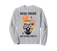 Dead Inside But Dying Pretty Halloween Boho Sudadera