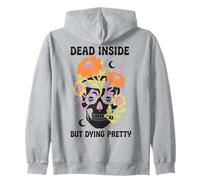 Dead Inside But Dying Pretty Halloween Boho Sudadera con Capucha