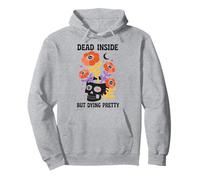 Dead Inside But Dying Pretty Halloween Boho Sudadera con Capucha