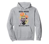 Dead Inside But Dying Pretty Halloween Boho Sudadera con Capucha