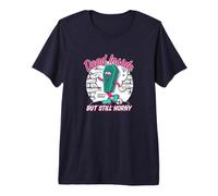 Dead Inside But Still Horny: Gothic Pastel Goth Alt Skeleton Camiseta Premium