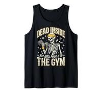 Dead Inside But Still Made It To The Gym Culturista Camiseta sin Mangas