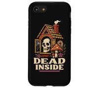 Dead Inside Cabina gótica de Hongos con Calavera Cottagecore Carcasa para iPhone SE (2020) / 7/8