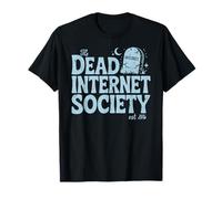 Dead Internet Theory Society Conspiración Meme Humor Camiseta