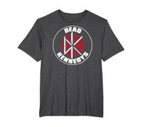 Dead Kennedys DK Brick Wall Logo Vintage Punk Band Camiseta, Hombre Tallas Grandes, Jaspeado Oscuro, 6X Alto