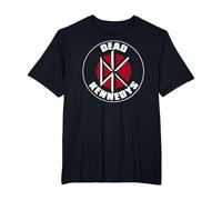 Dead Kennedys DK Brick Wall Logo Vintage Punk Band Camiseta, Hombre Tallas Grandes, Negro, 4X Alto