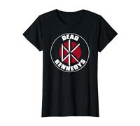 Dead Kennedys DK Brick Wall Logo Vintage Punk Band Camiseta, Mujer, Negro, 3XL