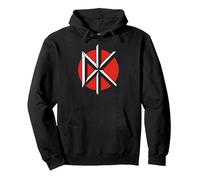 Dead Kennedys DK Logo Vintage Punk Band Sudadera con Capucha, Unisex para Adultos, Negro, M