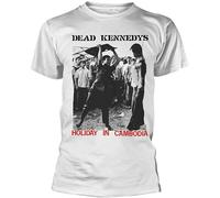 Dead Kennedys 'Holiday in Cambodia' (blanco) - Camiseta para hombre, blanco, S
