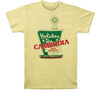 Dead Kennedys Men's Holiday in Cambodia Slim Fit T-Tshirts Camisetas y Tops Banana(XX-Large)