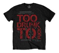 Rock Off Trade Camiseta Dead Kennedys Too Drunk Talla M Gris Unisex
