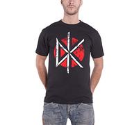 Dead Kennedys T Shirt Vintage Distressed Band Logo Oficial de los hombres nuevo