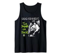 Dead Kennedys Too Drunk to F^k Vintage Punk Rock Band Camiseta sin Mangas