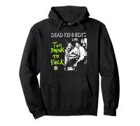 Dead Kennedys Too Drunk to F^k Vintage Punk Rock Band Sudadera con Capucha