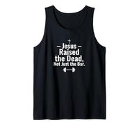 Dead Not Bar, Divertida Barra, Peso Muerto, fe Cristiana Camiseta sin Mangas