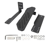 Dead Pedal Foot Rest Pad, reposapiés ajustable antideslizante negro para JK JL JLU 4xe JT 2007-2023 - Mayor confort en trayectos largos, ajuste sin herramientas.