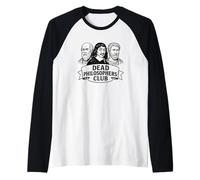 Dead Philosophers Club - Pensadores Clásicos Camiseta Manga Raglan