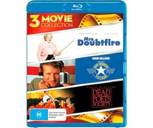 Dead Poets / Good Morning / Mrs Doubtfire [Region Free] [Blu-ray]
