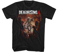 Dead Rising 4 Survival Horror Video Game Zombie Attack Adult T-Tshirts Camisetas y Tops tee (Medium)