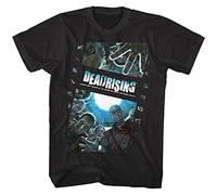 Dead Rising Zombie Film Reel Men's T Tshirts Camisetas y Tops Capcom Horror Survival Game tee Merch(Small)