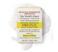Dead Sea Amazing Minerals Original Salt Face & Body Care Bar - 3.5 oz by Dead Sea Warehouse