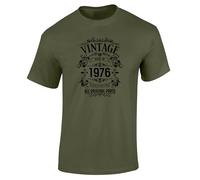 Dead Set Studio 50th Birthday Gift T Shirt for Men - 1974 All Original Parts - Born in 1974, 50th Birthday Gifts for Him