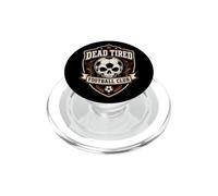 Dead Tired Football Club Fútbol Halloween PopSockets PopGrip para MagSafe
