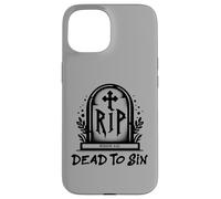 Dead to Sin - Romans 6:11 Christian Faith Graffiti Carcasa para iPhone 15