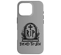 Dead to Sin - Romans 6:11 Christian Faith Graffiti Carcasa para iPhone 16 Pro