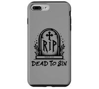 Dead to Sin - Romans 6:11 Christian Faith Graffiti Carcasa para iPhone 7 Plus/8 Plus