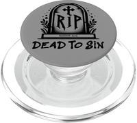 Dead to Sin - Romans 6:11 Christian Faith Graffiti PopSockets PopGrip para MagSafe