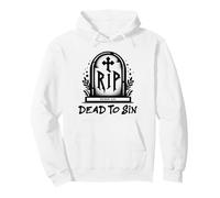 Dead to Sin - Romans 6:11 Christian Faith Graffiti Sudadera con Capucha