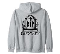 Dead to Sin - Romans 6:11 Christian Faith Graffiti Sudadera con Capucha