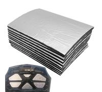 Deadener Cars - 10Pcs Heat Insulation Noise Reduction Mats, Automotive Deadening Mat with Adhesive Backing | Engine Roof Door Car Heat Proof Insulation Automotive Noise Reduction Mater