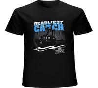 Deadliest Catch Unisex Tees Men's T Shirt Black L