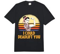 Deadlifting Gifts - I Could Deadlift You Workout Exercise Comfort Colors Adult Heavyweight T-Shirt