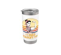 Deadlifting Gifts - I Could Deadlift You Workout Exercise Vaso térmico de acero inoxidable de doble pared