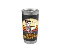 Deadlifting Gifts - I Could Deadlift You Workout Exercise Vaso térmico de acero inoxidable de doble pared