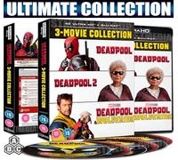 Deadpool: 3-Movie Collection (Extra Bonus Features / 6-Disc Box Set) [4K UHD + Blu-ray] [Region Free]