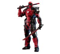 Deadpool Armorized Deadpool Diecast Figura coleccionable escala 1:6 de 12 pulgad