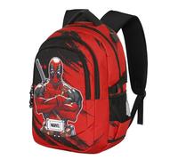 Deadpool Bad-Mochila Running Plus, Rojo, 34 x 46 cm, Capacidad 32 L