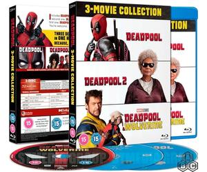Deadpool: Colección de 3 películas [Blu-ray] [Región libre]