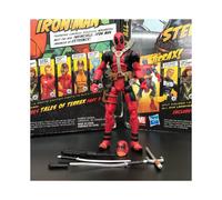 (Deadpool rojo) universo Warmachine antorcha humana Spidey Vision Dead-pool Dogpool 3,75 "figura de acción colección