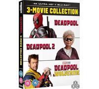 Deadpool: Ultimate 3-Movie Complete Collection by Marvel [4K UHD + Blu-ray] [Region Free]
